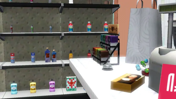 這邊我就放不能吃了東西，沒理由整家店都在賣吃的吧。