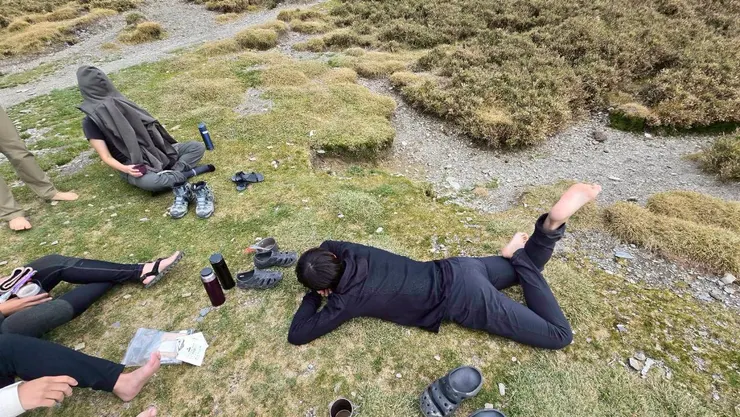 chill普與已曬傷，真的不能再曬夕陽的me