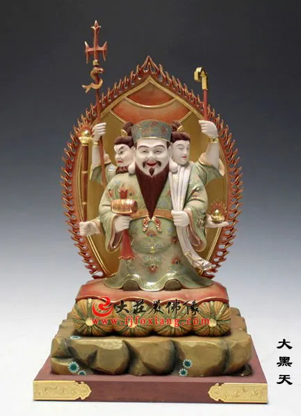 大黑天彩繪像