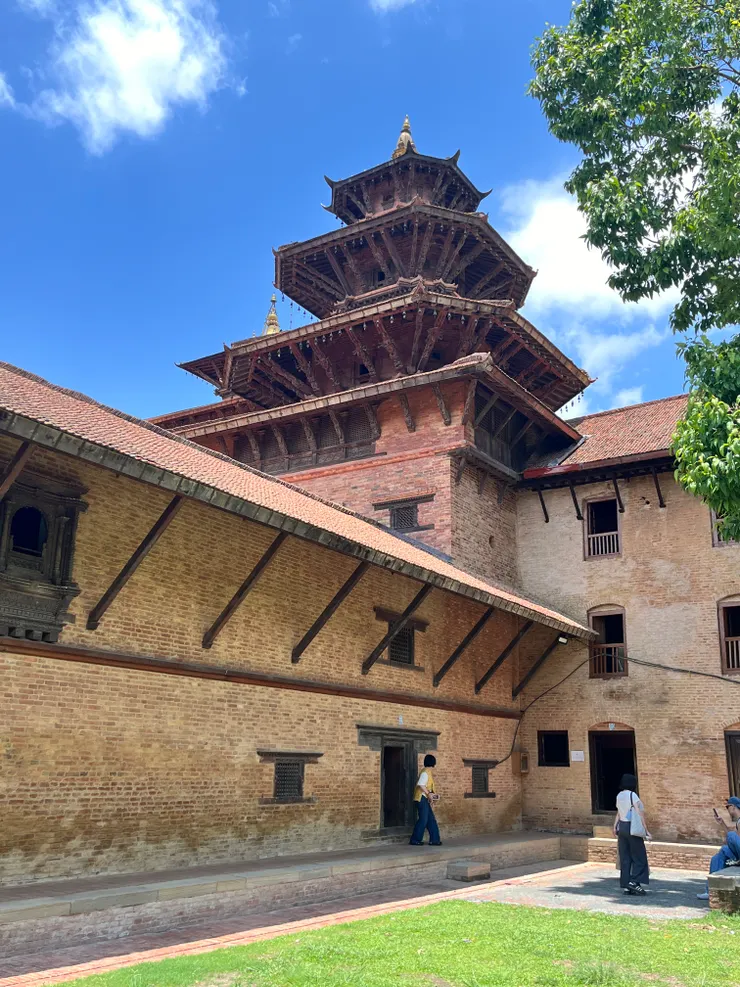 每層屋簷都會掛上一圈風鈴