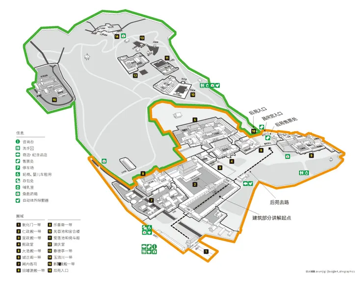 昌德宮與秘苑（圖片來源：昌德宮電子導覽手冊）