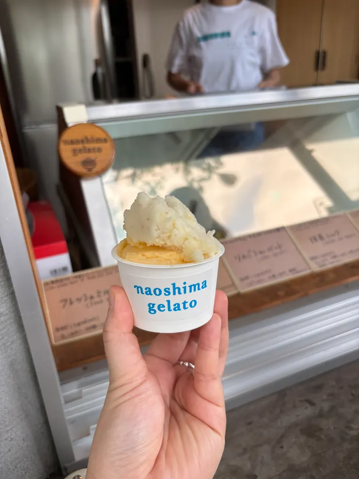 瀨戶內藝術祭｜ 直島｜在地冰淇淋