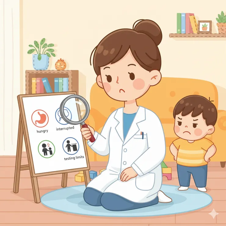 《孩子哭鬧？先做根本原因分析！》