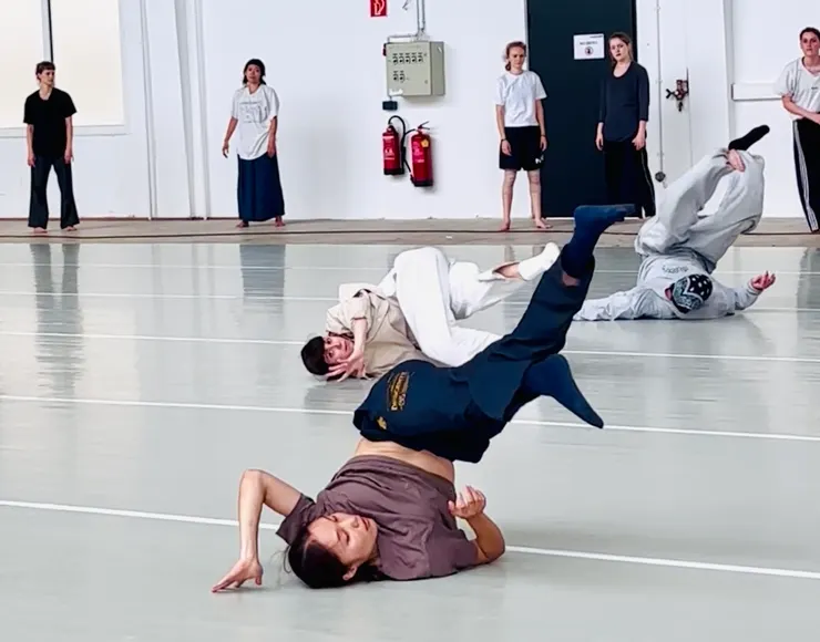 《Impulses, gravity, rebounce, flow》，授課老師：Vasko Nasonov