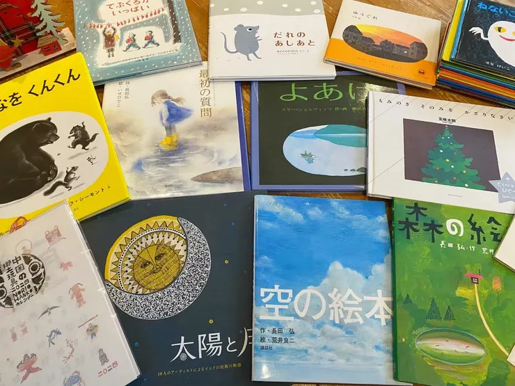 這些年老師送我們的繪本（沒拍全）