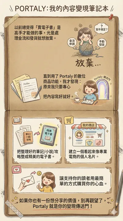 沒想到，把知識變現可以這麼簡單... ✨