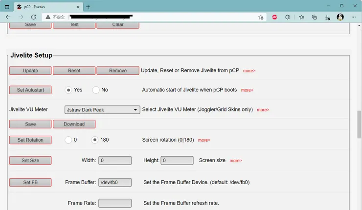  更新及下載相關的套件，並設置AutoStart為Yes