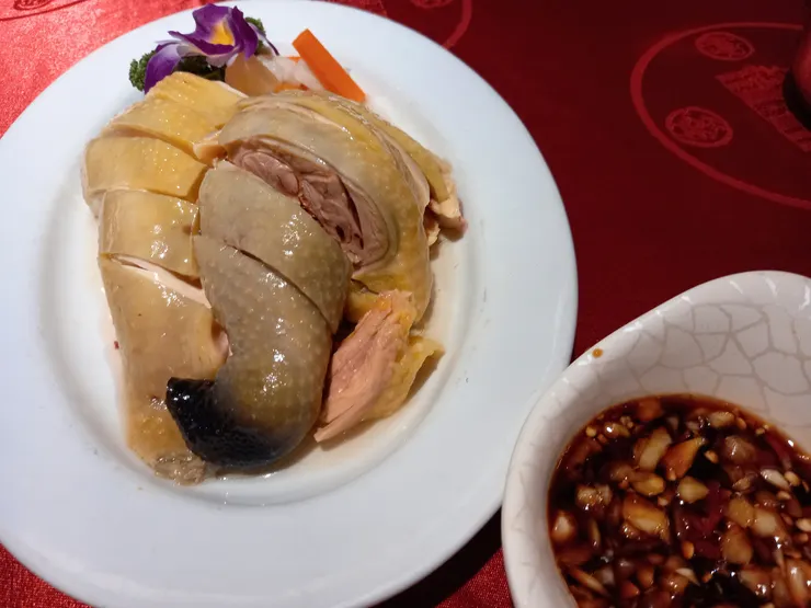 這是土雞配對味的沾醬!