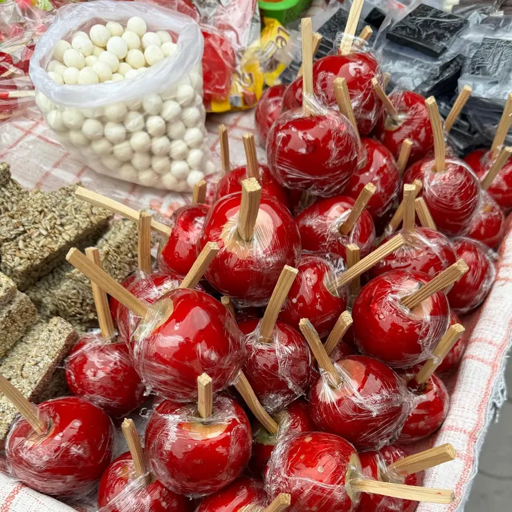 烏茲別克也有蘋果糖