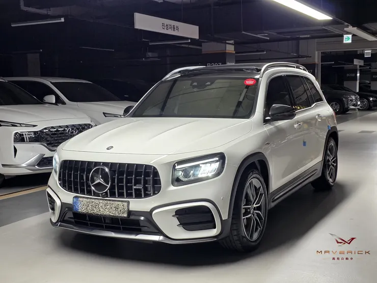 正2024年 Mercedes-AMG GLB35 庫存新進！實跑10600公里、原鈑件附鑑定報告，完整解析配備亮點、加裝項目與豪華內裝套件，想找性能休旅必看。