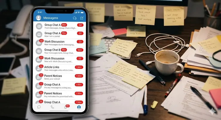 混亂的數位生活