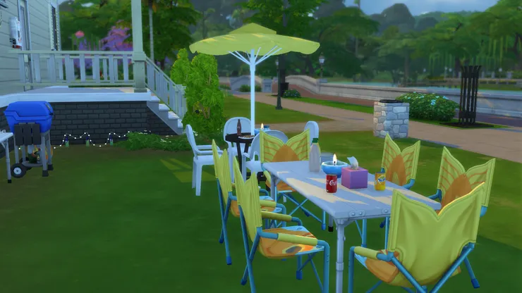 看看桌上的燭光多迷人!