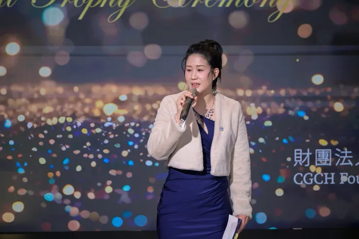 王楊嬌體育賽事創紀錄獎發起人簡民惠盼透過獎項,提供選手持續向前的重要支持。