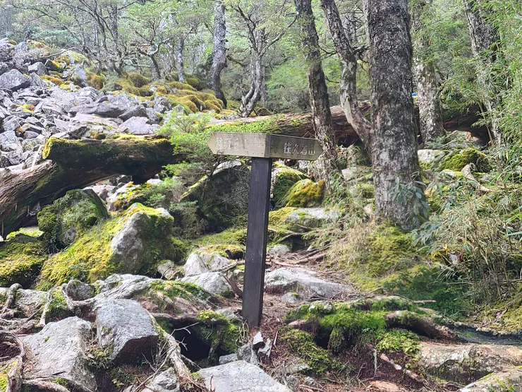 往火石山的指標