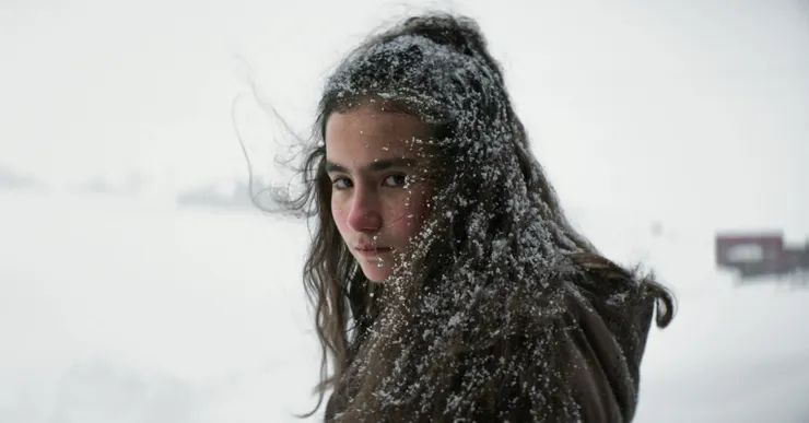 老師與年幼學生的論辯之後,以肖像式呈現搭配結尾自白