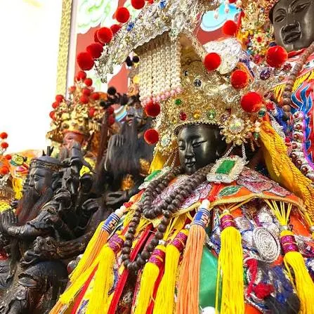 天上聖母與王爺(圖片截圖於網路)