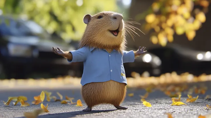 天氣真好，連我都忍不住唱起歌囉～