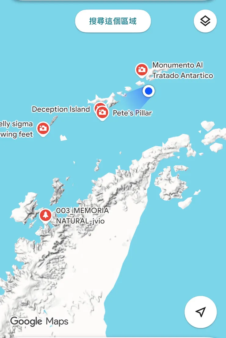 99%的南級郵輪行程都是在最靠近南美洲的南極半島那個尖尖附近巡遊，嚴格說起來還不一定有進入南極圈（南緯66度）我們這趟也只是擦邊掠過