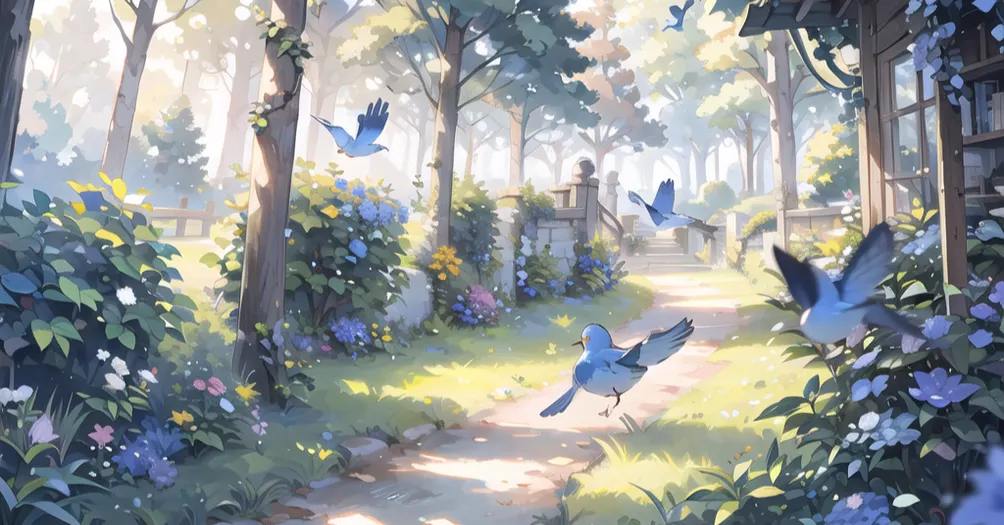 聆中鳥的稻穗之心