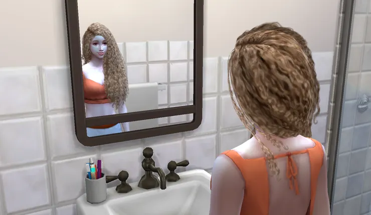 桑雅的第二種髮型真的很好看...