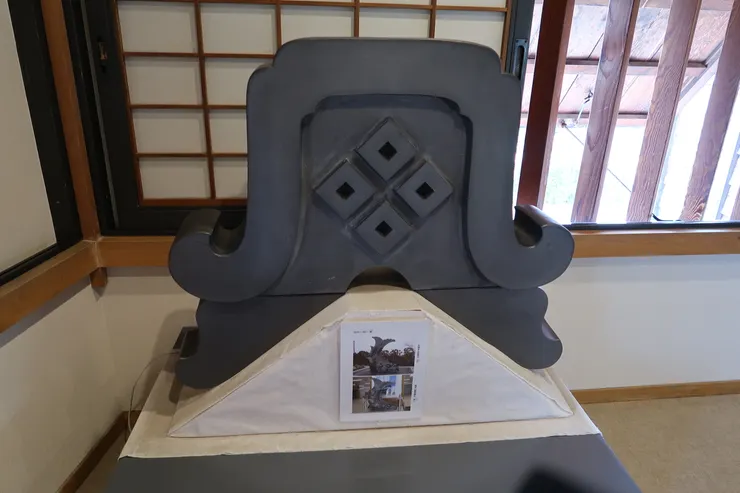 天守閣內的藏品。