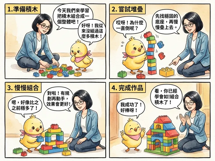 組合積木～創作組合