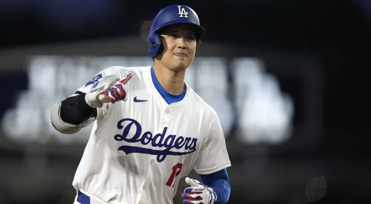 棒子持續火燙的大谷翔平(圖片來源:SPORTSNET/Mark J. Terrill)