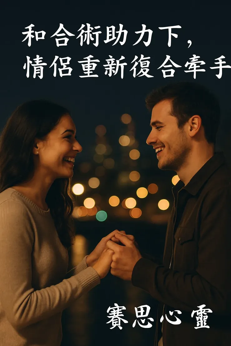 和合術助力下，情侶重新復合牽手