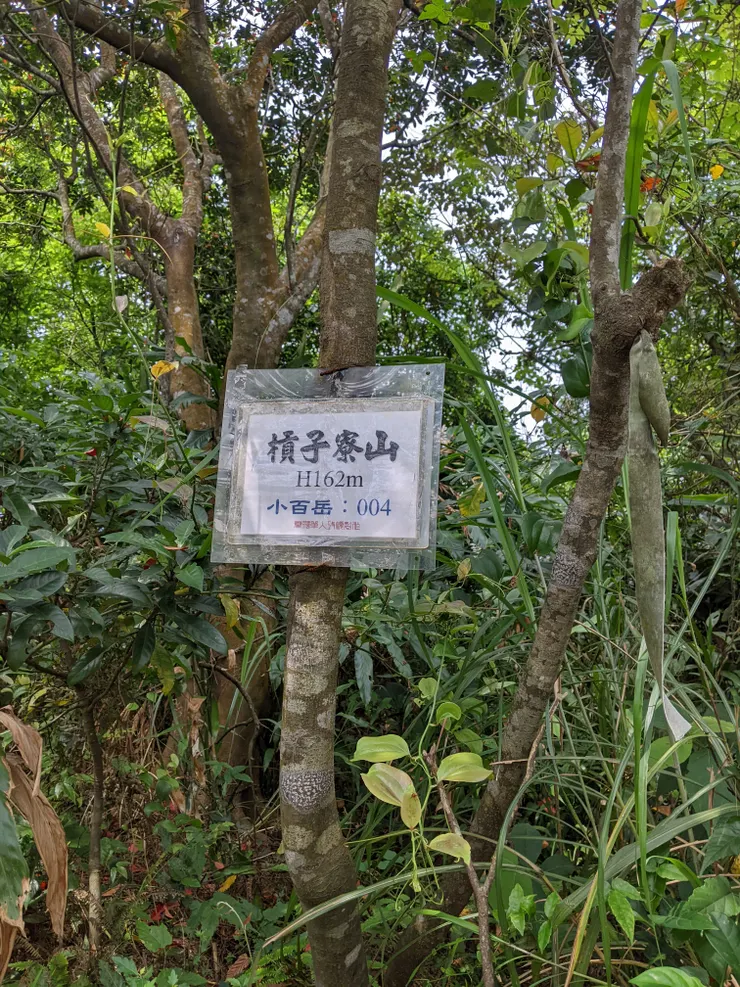 槓子寮山三角點