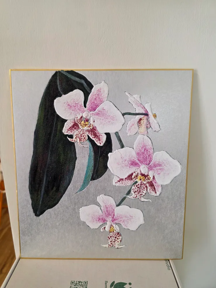 老師的作品，很明顯的立體感