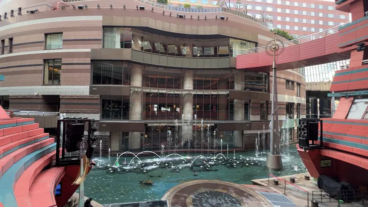 福岡博多運河城噴水池