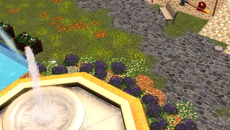 我覺得這個公園美得來很自然。