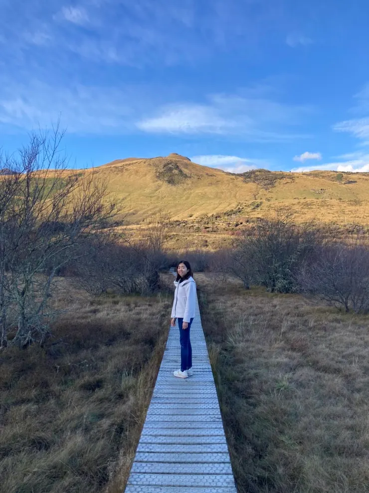 充滿長長木棧道的Glenorchy Walkway