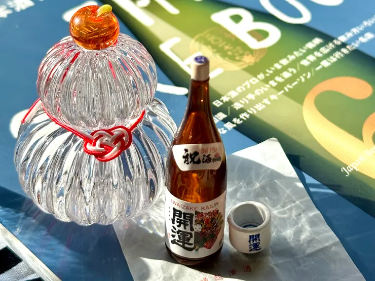 鏡餅&日本酒