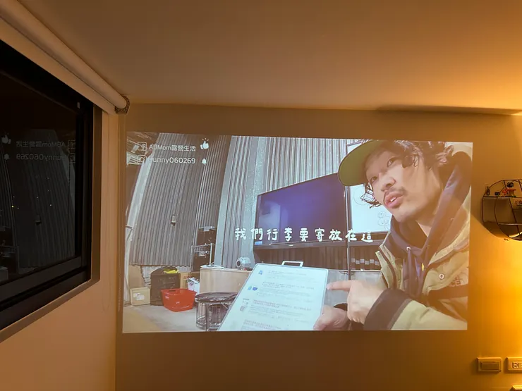 晚上（開小夜燈）