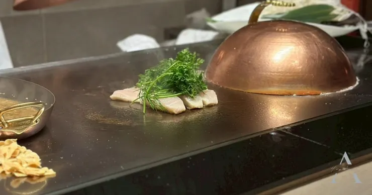 微風南山美食｜信義區景觀餐廳The Ukai Taipei 米其林一星鐵板燒