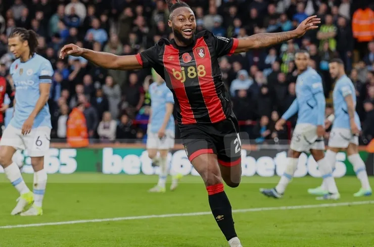 森文尼奧入球為般尼茅夫領先1:0