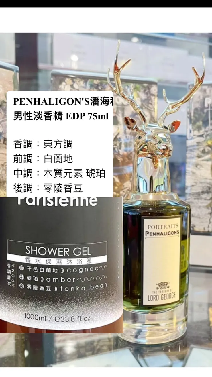 背景香水來自網路上 前中後調是自己拼圖🧩