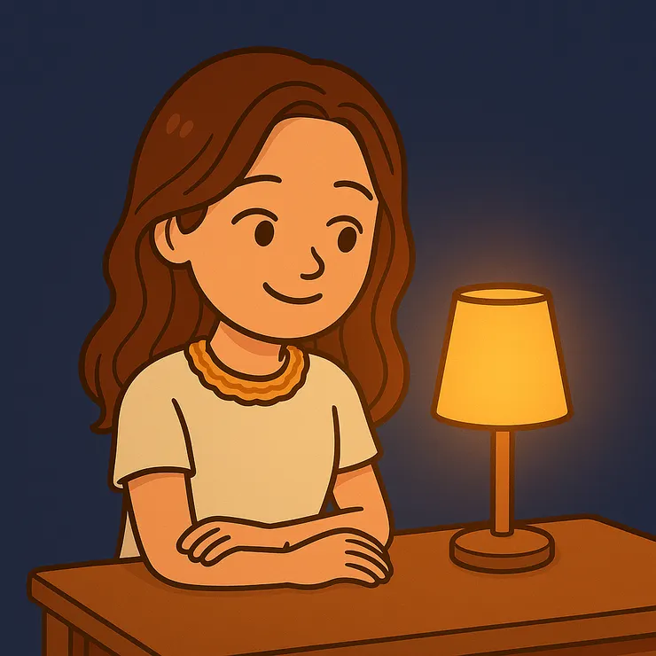 失望存在，但感激也依然還在。或許對當時的我來說，正需要這樣的支持。那時候的她，就像黑夜裡的一盞小燈，為我照亮一小段方向。也因為這樣的光，我才漸漸長出屬於自己的光芒與色彩。