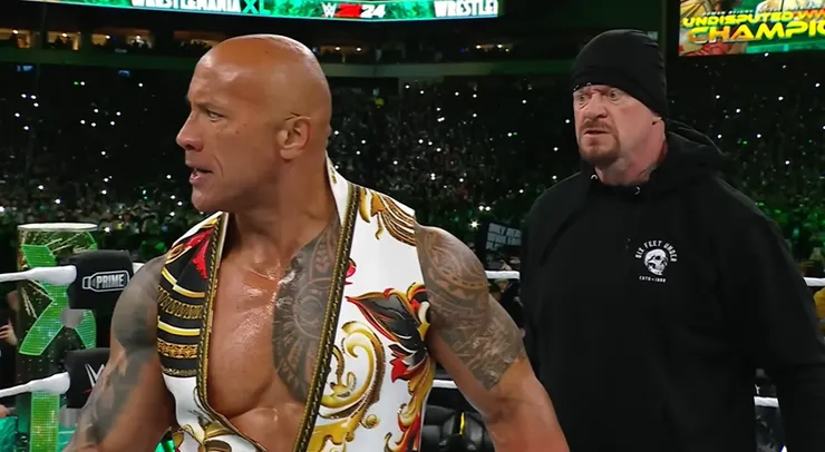 Undertaker 出現，替這場比賽清除了最後一道外部威脅。