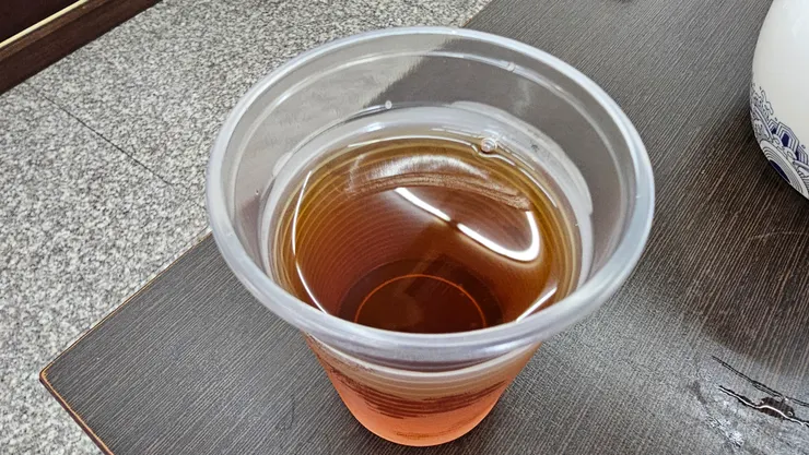 五花馬水餃館的冬瓜茶也相當好喝!