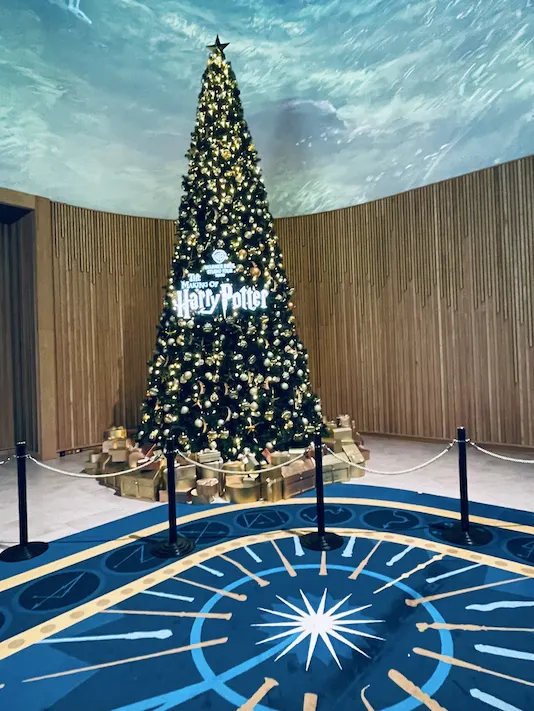 聖誕節限定裝飾。