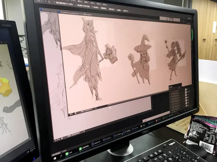 那時候我們正處於《迷霧國度》系列續作的早期開發階段