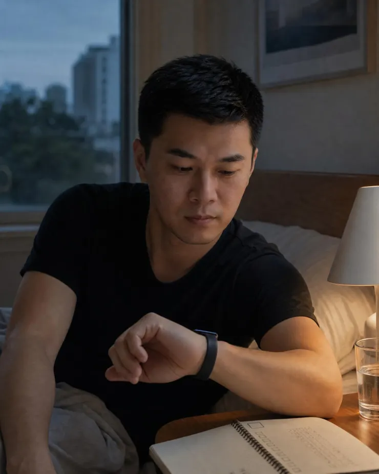 梁練偉用健康指標追蹤睡眠品質與慢病預防