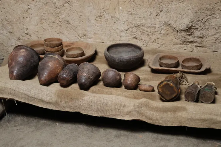 波台文化的陶器。