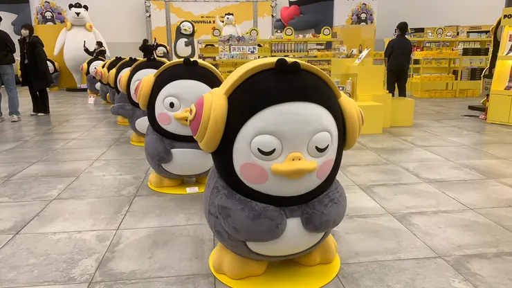 相當可愛的吉祥物。