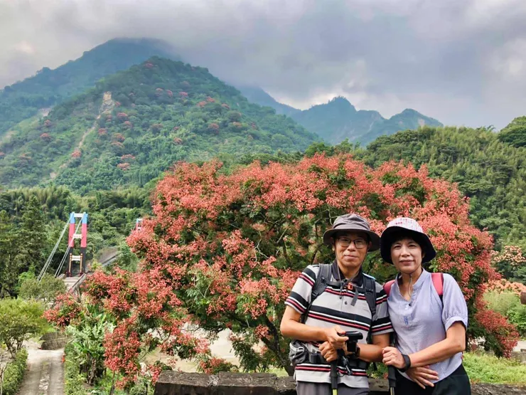 滿園秋色 目不暇給