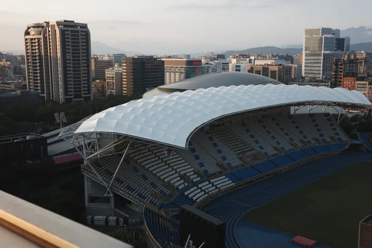 我喜歡從辦公室屋頂看出去的風景