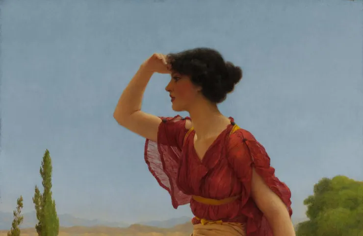 The Signal, 1899. John William Godward. GETTY
