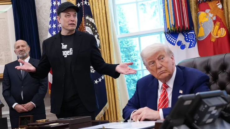 川普跟馬斯克都是極具爭議的人物
